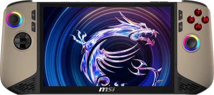 MSI Claw 8 AI+ Super Pack Ed. - Core Ultra 7 32GB 1TB- Black, sandstorm